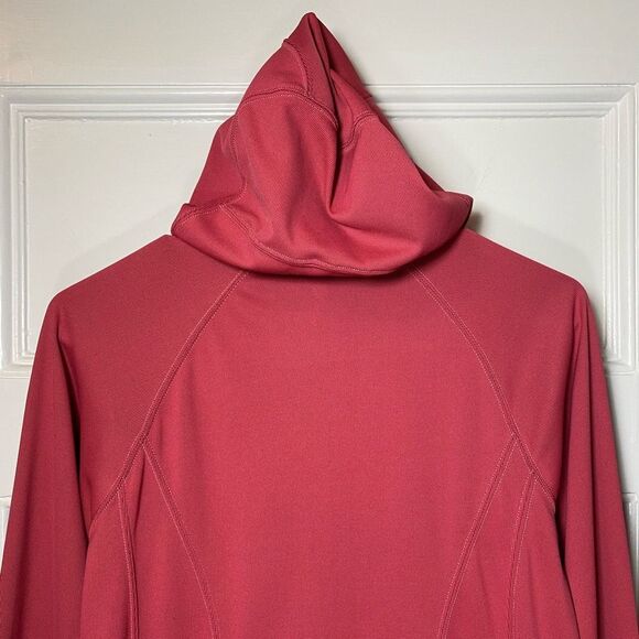 KUHL Full Zip Lightweight Hooded Sweatshirt Outdoor Athleisure Pink Sz Medium - Picture 13 of 16